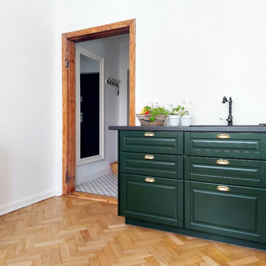 Apartament W Kamienicy W Sercu Miasta Szczecin Waly Chrobrego Dış mekan fotoğraf